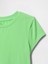 Kız Çocuk Yeşil Yuvarlak Yaka T-Shirt 2