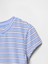 Kız Çocuk Mavi Yuvarlak Yaka T-Shirt 2