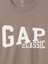 Erkek Kahverengi Everyday Soft Gap Logo Grafik T-Shirt 3