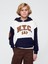 Erkek Çocuk Beyaz Vintage Soft Nyc Logo Sweatshirt 1