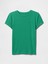 Kadın Yeşil Modern Rib Crop T-Shirt 2
