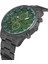 Şık Metal Erkek Kol Saati Siyah Yeşil Renk PL-0962E3X 1