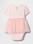 Bebek Pembe Balon Kol Bodysuit 3