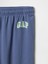 Erkek Mavi Gap Logo Fransız Havlu Kumaş Jogger Eşofman Altı 3
