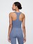 Kadın Mavi Gapfit Studio Longline Spor Sütyeni 4
