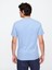 Erkek Mavi Everyday Soft Gap Logo Grafik T-Shirt 4