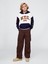 Erkek Çocuk Beyaz Vintage Soft Nyc Logo Sweatshirt 3