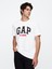 Erkek Beyaz Everyday Soft Gap Istanbul Logo T-Shirt 1