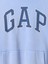Erkek Mavi Vintage Soft Oversize Gap Logo Sweatshirt 5