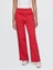 Kadın Kırmızı Vintage Soft Wide-Leg Gap Logo Eşofman Altı 3