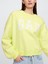 Kadın Sarı Gap Logo Fleece Sweatshirt 3