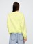 Kadın Sarı Gap Logo Fleece Sweatshirt 5