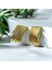 Lotusdesign Hailey Plaka Model Kare Küpe Gold 1