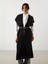 Lcw Modest Şal Yaka Oversize Kadın Triko Yelek 1