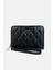 Kadın Siyah Laurel Logolu Cüzdan 1