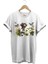 Avcılık Av Köpeği ve Ördek Hunter Kamuflaj Doğa Ağaç Baskılı Regular Fit T-Shirt 1