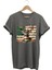 Hunting Avcılık Kamuflaj Geyik Avı Poster Baskılı %100 Pamuk Regular Fit Bisiklet Yaka T-Shirt 1