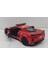 1:36 Ölçek 2021 Corvette Police Firefighter Edition//çek-Bırak 12 cm Metal Araba Kırmızı 3
