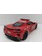 1:36 Ölçek 2021 Corvette Police Firefighter Edition//çek-Bırak 12 cm Metal Araba Kırmızı 4