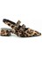 Shoes Laden Leopar Desenli Düz Ayakkabı Babet 1