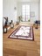 Baskılı Mermer Vektörel Desen Kaymaz Yıkanabilir Yolluk Mutfak Salon Halısı, Mermer-45-Bordo, 1