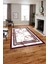 Baskılı Mermer Vektörel Desen Kaymaz Yıkanabilir Yolluk Mutfak Salon Halısı, Mermer-45-Bordo, 2