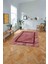 Baskılı Mermer Klasik Çerçeve Model Kaymaz Yıkanabilir Yolluk Mutfak Salon Halısı, Mermer-76-Bordo, 3
