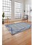 Dijital Baskılı Mermer Sade Modern Kaymaz Yıkanabilir Yolluk Mutfak Salon Halısı,Mermer-39-Lacivert, 5