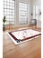 Baskılı Mermer Çerçeve Model Kaymaz Yıkanabilir Yolluk Mutfak Salon Halısı, Mermer-44-Bordo, 5