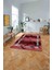 Baskılı Mermer Çerçeveli Model Kaymaz Yıkanabilir Yolluk Mutfak Salon Halısı, Mermer-48-Bordo, 3
