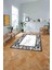 Baskılı Mermer Çerçeve Modern Sade Kaymaz Yıkanabilir Yolluk Mutfak Salon Halısı, Mermer-71-Gri, 3