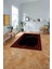 Dijital Baskılı Mermer Desen Kaymaz Yıkanabilir Yolluk Mutfak Salon Halısı, Mermer-63-Bordo, 3