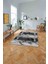 Baskılı Mermer Çerçeveli Model Kaymaz Yıkanabilir Yolluk Mutfak Salon Halısı, Mermer-48-Gri, 3
