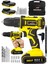 Germany 398 VF 40 Ah Great Tool Series Darbeli Metal Şanzıman Çift Akülü Vidalama Matkap + 27 Parça Setli 2