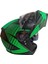 Kask Çene Açılır Vizörlü Yeşil-Siyah Rs2 Ece 2206 Belgeli Xl Beden 1