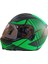 Kask Çene Açılır Vizörlü Yeşil-Siyah Rs2 Ece 2206 Belgeli Xl Beden 5