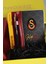 DEKOMUS GIFT BOX ÖZEL KUTULU LİSANSLI GALATASARAY KUPA,AJANDA ve HYBRIT TÜKENMEZ KALEM SETİ 3