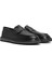 Erkek Siyah Deri Casual Loafer 25SFD654618 3