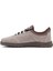 Erkek Vizon Bağcıklı Nubuk Deri Casual Sneaker 25SFD6500V3 2
