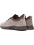 Erkek Vizon Bağcıklı Nubuk Deri Casual Sneaker 25SFD6500V3 5