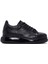 Erkek Siyah Bağcıklı Kalın Tabanlı Deri Sneaker 25SFD680018 1