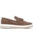 Erkek Vizon Süet Deri Casual Loafer 25SFD680410 2