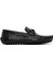 Erkek Siyah Tokalı Deri Loafer 25SFD6706FT 1