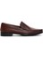 Erkek Kahverengi Deri Casual Loafer 25SFD754018 1