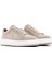 Erkek Bej Kalın Tabanlı Bağcıklı Süet Deri Sneaker 25SFD630710 3