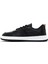 Erkek Siyah Bağcıklı Deri Sneaker 25SFD707018 2