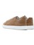 Erkek Vizon Bağcıklı Nubuk Deri Sneaker 25SFD7071V3 5