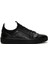 Erkek Siyah Bağcıklı Deri Sneaker 25SFD6300FT 1