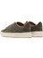 Erkek Haki Bağcıklı Deri Sneaker 25SFD6105V3 5