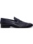 Erkek Lacivert Deri Casual Loafer 25SFD6007DI 1
